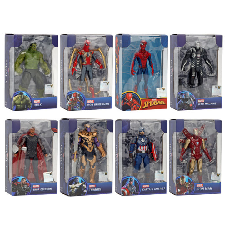 ZD Original 4 inch Marvel legends Action Figures The Avengers Iron Man ...