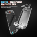 Switch 2 Crystal Armor Case | PC-TPU Split Shield with 8H Hardness for Console & Detached Joy-Cons. 