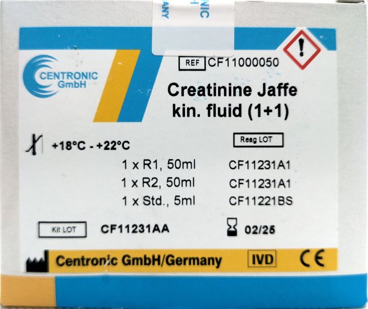 Creatinine Jaffe kin.fluid (1+1)
