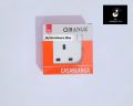 Orange 13A Plug Base Original with screws square pin orange electrical casablanca white series. 