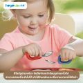 Hogokids/Putot Children's Cutlery with Storage Box Stainless Steel Spoon Tip, Silicone Handle for Children to Practice Eating. 