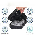 Wholesale Ice Cube Silicone Ice Cube Tray Big Cube Ice Whiskey Ice Reusable Mold Ice Ball for Mold Mould 4/6/8 Grid Ice Ball.