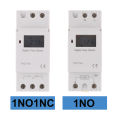 1pc Electronic Weekly 7 Days Programmable Digital Timer Switch Relay Control 220V 230V 8A 10A 16A Din Rail THC15A. 