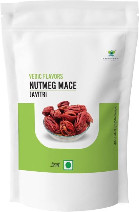 Vedic Flavors Javitri /Nutmeg Mace/Japatri/Pure Kerala Spices  50Gram