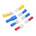 102/280 pcs New Insulated Cable Connector Electrical Wire Crimp Spade Butt Ring Fork Set Ring Lugs Rolled Terminals Assorted Kit.