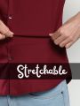 Stretchable Formal Shirt For Men's. 