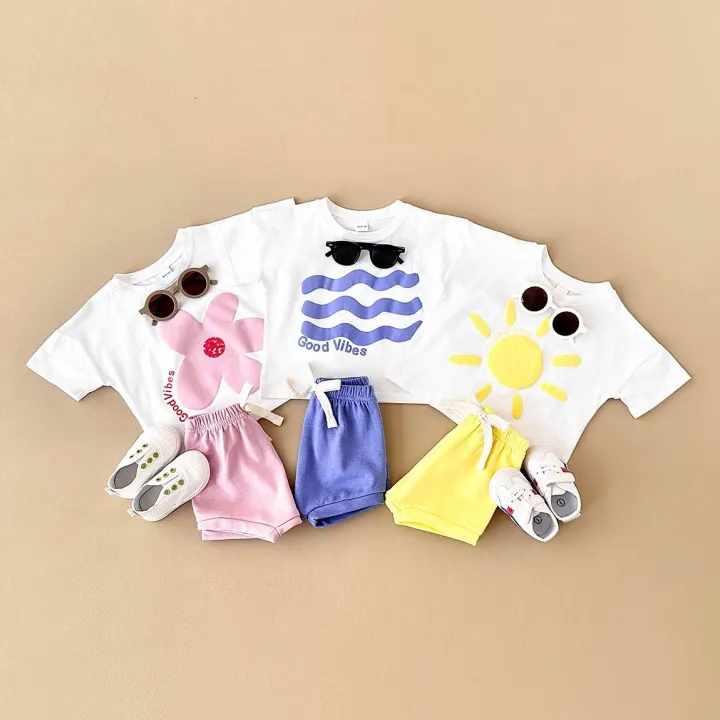2024%20Summer%20Girl%20Baby%20Clothes%20Set%20Newborn%20Baby%20Cotton%20Sun%20Flower%20Print%20T-shirt+Beach%20Shorts%20Toddler%20Boy%20Outfit%20Suit%200-3Y%20-%20Image%204
