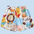 Sleeping Pants Men Cartoon Cute Shark Animal Pattern Loose Lightweight Breathable Elasticated Waistband Pajama Shorts Women.