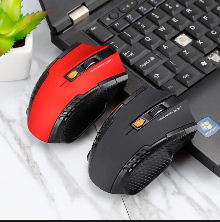 Wireless MICE USB Gaming Laptop MOUSE Rechargeable Mouse Computer ...