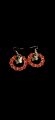 Butterflies 🦋  round Bali earrings for girls and adults. 