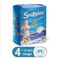 Snappies Baby Diapers Size L 4. 