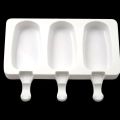 🍦 3/4 Hole Ice Cream Mold | DIY Popsicle Maker 🧊 | Silicone Frozen Dessert Mould.