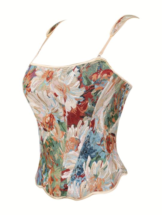 A%20Frenchstyle%20floral%20and%20fresh%20printed%20corset%20for%20women%20shaping%20top%20-%20Image%204