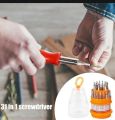 31 Pcs Portable Screw Driver Set, Universal Mini Toolkit, Multifunctional Small Mobile Repair Nut Driver, Ratchet screwdriver bit Set, Interchangeable Precision Pocket Screw Driver Set, Hardware Tool. 