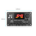 Handsfree 80W Amplifier DIY MP3 WAV Decoder Board 12V Bluetooth USB FM AUX 3.5mm TF Radio For Car Music Speaker Recording. 