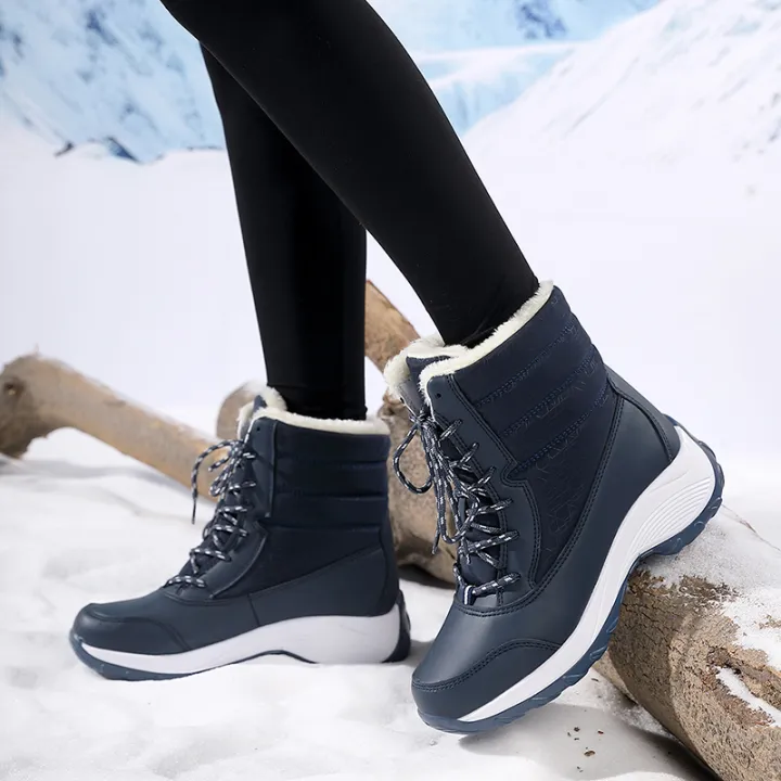 Snow%20Boots%20for%20Women%20Platform%20Shoes%20Boots%20Plush%20Keep%20Warm%20Women's%20Thigh%20High%20Boots%20Winter%20Ankle%20Boots%20Comfortable%20Walking%20Shoes%20-%20Image%204