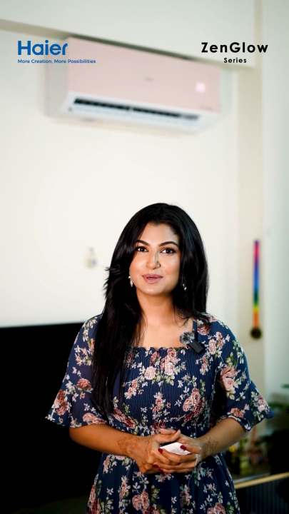 Haier 1.5 Ton ZenGlow Inverter AC | Free Delivery & Installation | 12 Years Compressor Warranty | Energy Saving | Fast Cooling | Colorful AC | ZenGlow-18INVPX6B / ZenGlow-18INVPX6P