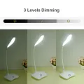 LED Desktop Desk Lamp USB Rechargeable Lighting Eye Protection Room Night Light Bedroom Bedside Student Reading Lamp. 