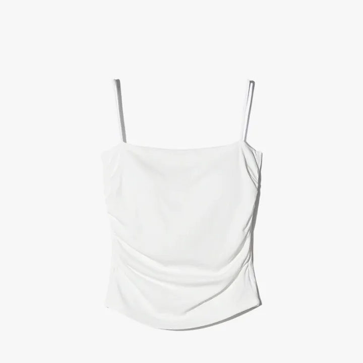 Women's%20Cotton%20Sling%20Camisole%20Crop%20Sleeveless%20Shirt%20Straps%20Skinny%20Tank%20Summer%20Simple%20Lady%20Bra%20Base%20-%20Image%207