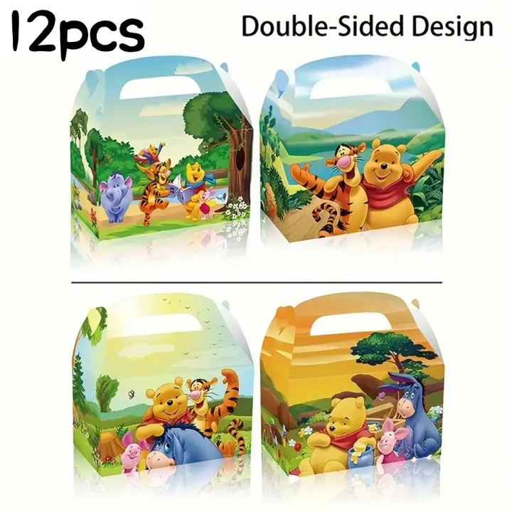 12pcs/24pcs,%20Disney%20Winnie%20the%20Pooh%20and%20Tigger%20Themed%20Party%20Gift%20Bags%20-%20Multi-Functional%20Paper%20Gift%20Bags%20for%20Birthday,%20Wedding,%20-%20Image%205