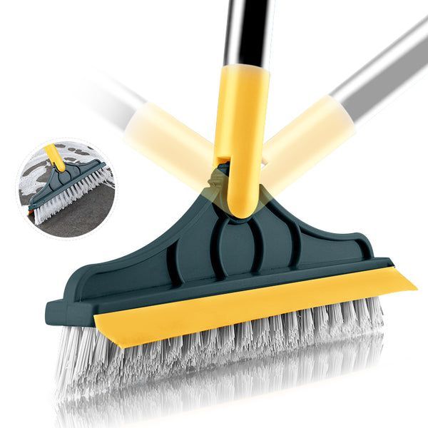 2 in 1 Adjustable Long Handle Scrub Brush