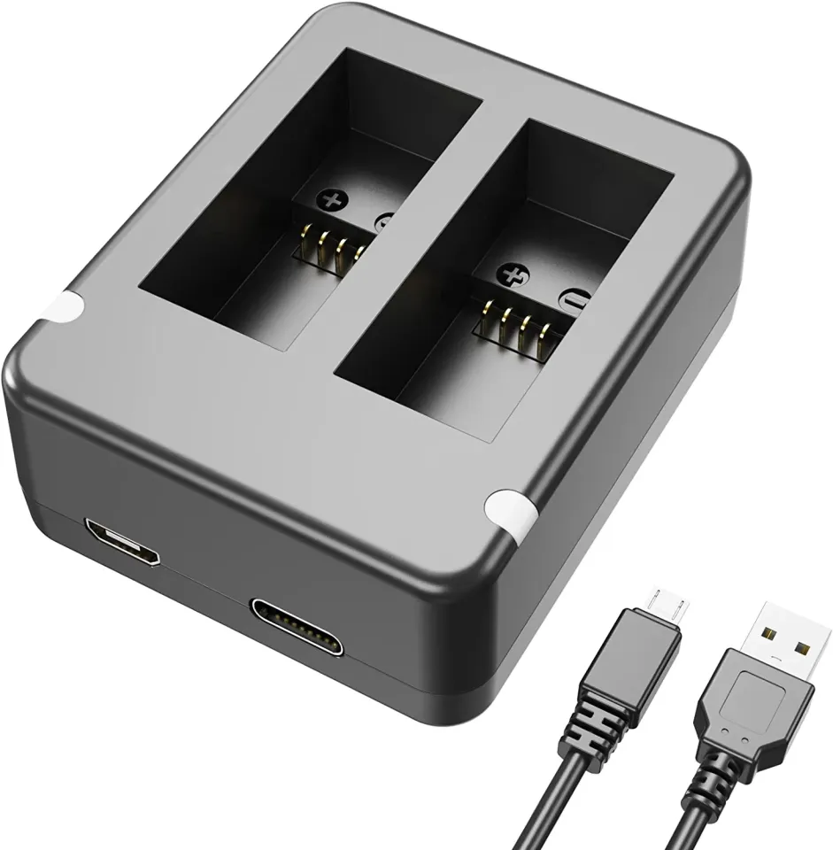 HONGDAK Dual Port Slot Double Battery Charger For Gopro Go Pro