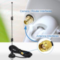 2.4GHz Wifi Antenna Extension Cable 10dbi 5XRange WiFi Booster Antenna +10ft Magnetic Base for WiFi Security Camera/WiFi Router. 