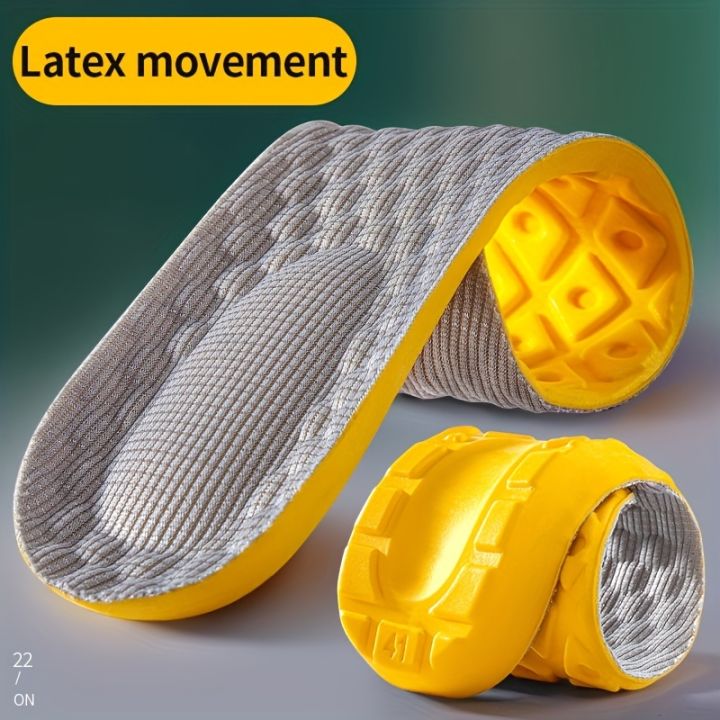 1%20Pair/2Pairs%204D%20Soft%20Latex%20Memory%20Foam%20Insoles%20Sport%20Support%20Insert%20Breathable%20Insoles%20For%20Women%20Men%20Running%20Insoles%20-%20Image%202