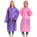 Waterproof Raincoat Outdoor Hiking Portable Adult Poncho Raincoat Emergency Anti-rain coat 2024 New fashion coloful choice. 