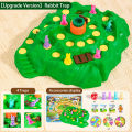 New Rabbit Trap Funny Bunny Rabbit Cross Country Puzzle Board Game Kids Toys Family Games Venturing. 