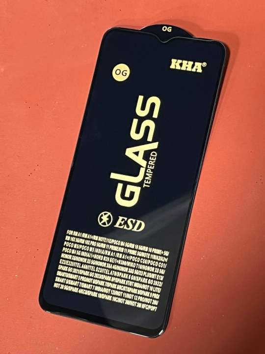 Real me 5 Curve O.G Gorilla HD+ Glass Full Edge to Edge Tempered Screen Protector Premium Quality