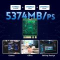 WiFi Card WiFi6E AX210NGW 6GHz Tri-Band Network Card Bluetooth 5.3 Intel AX210 Wireless Module for Laptop M.2 NGFF. 
