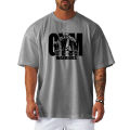 Oversized Loose Men's Casual Sport T-Shirt Gym Bodybuilding Fitness Short Sleeve Shirt Summer Mesh Quick Dry Breathable Clothing. 