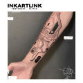 Mechanical (2) Temporary Tattoo,Lasts To 15 Days New Technology c Waterproof Semi Permanent Sticker.. 
