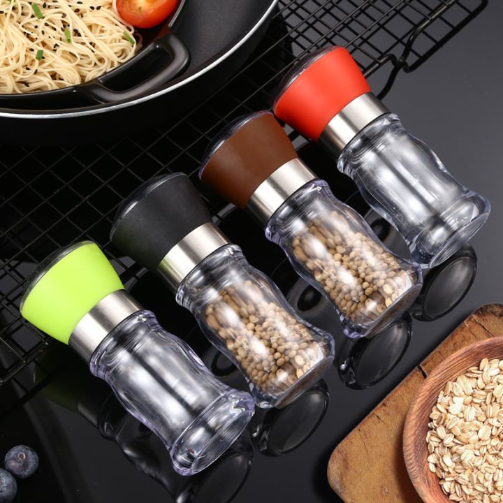 Handy Manual Mill Pepper And Salt Grinder Seasoning Peper Spice Grain