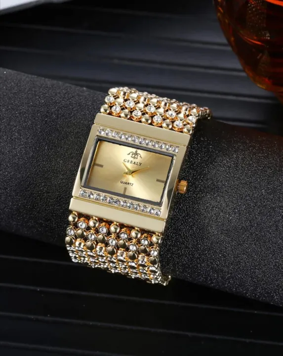 Elegant%20Full%20Diamond%20quartz%20Gorgeous%20Stone%20wristwatch%20for%20Women%20-%20Image%202
