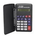 Protable Digit Calculator Pocket Size Mini Plastic 8 digits Electronic Mini Calculator Keychain Office Supplies. 