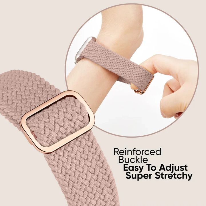 Braided%20Solo%20Loop%20For%20Apple%20watch%20Ultra%20band%2040mm%2044mm%2041mm%2038mm%2049mm%2045mm%20Elastic%20Nylon%20bracelet%20iWatch%20series%209%208%207%203%20se%20strap%20-%20Image%204