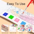Kids Portable Watercolor Painting Book Paint With Water Brush Gouachi Graffiti Picture Coloring Drawing 12 sheets. 