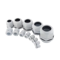 PG Series Waterproof Cable Gland Cable entry IP68 White Black Nylon Plastic Connector PG7/9/11/16 PG19/21/36/ PG21/24/25/29.