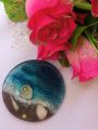 Round shape resin art. 