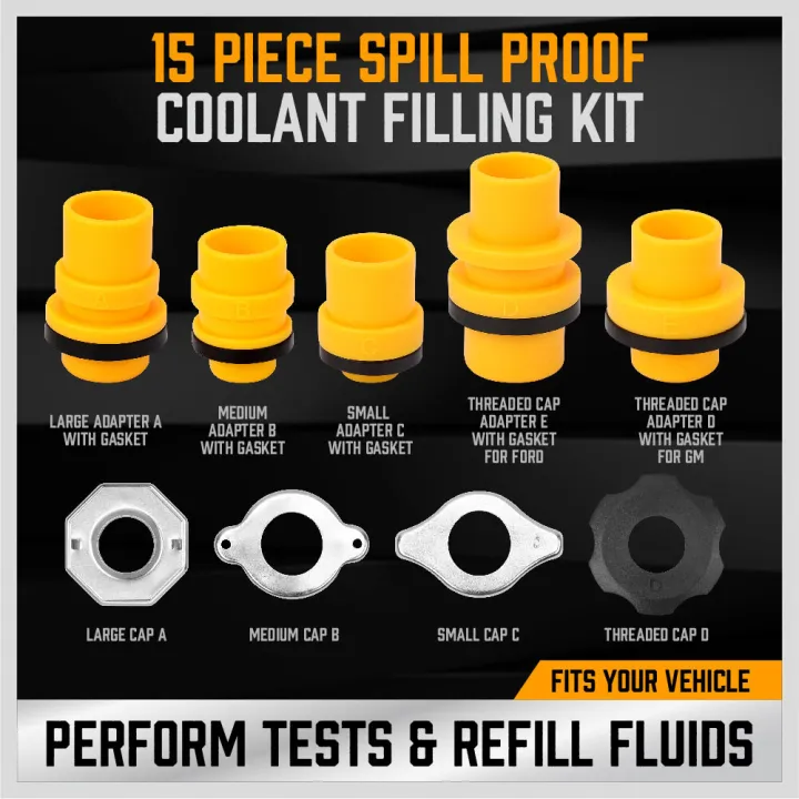 Hongkong60%20Car%20Accessories%2015Pcs/Set%20Plastic%20Funnel%20Contains%20Fits%20All%20Vehicles%20Oil%20Pouring%20Tool%20Anti-Spill%20Coolant%20Filling%20Kit%20-%20Image%202