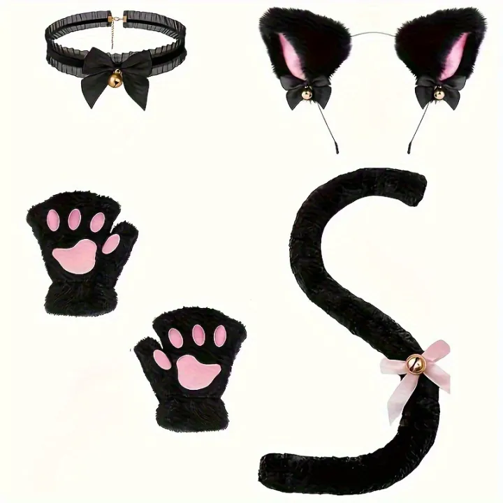 5%20sets%20of%20cute%20cat%20outfits:%20including%20headband,%20gloves,%20collar%20and%20tail,%20black%20and%20white%20cat%20outfit.%20Very%20suitable%20for%20animal%20th%20-%20Image%204