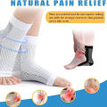 1Pair Neuropathy Socks Ankle Protector Anti Fatigue Compression Foot Sleeve Support Brace Socks Exercise Sports Protective Gear. 