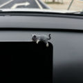 1/4Pcs Car Decoration Sleeping Cat Doll Kitty Creative Auto Ornaments Toys Cat Micro Landscape Model Cute Car Accessories Gifts. 