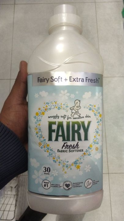Fairy Fabric Conditioner fresh softner 30 Washes, 1.05L