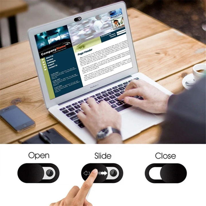 Privacy Shutter Slider Lens Webcam Cover Protective Sticker for iPad ...