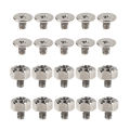 10Set High Quality Metal Mounting Kit Stand Off Screw For ASUS ITX Motherboard M.2 Low Short Screw Sliver. 