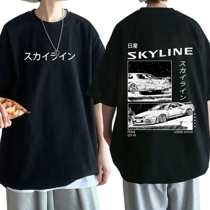 Anime%20Drift%20AE86%20Initial%20D%20Double%20Sided%20T%20Shirt%20O-Neck%20Short%20Sleeves%20Summer%20Casual%20Unisex%20R34%20Skyline%20GTR%20JDM%20Manga%20T-Shirts%20-%20Image%206