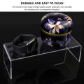 3/6/9Pcs Acrylic Display Stand Blind Box Storage Shelf U Shape Lightweight Cupcake Holder Dessert Display Jewelry Display Riser.